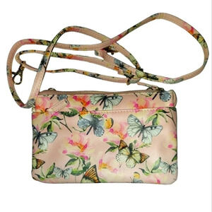 Mundi Pink Butterfly Crossbody Bag